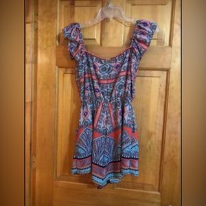 Ladies Mustard Seed Shorts Jumper One Pc Set NWOT
Dressy Shorts Romper Off the …